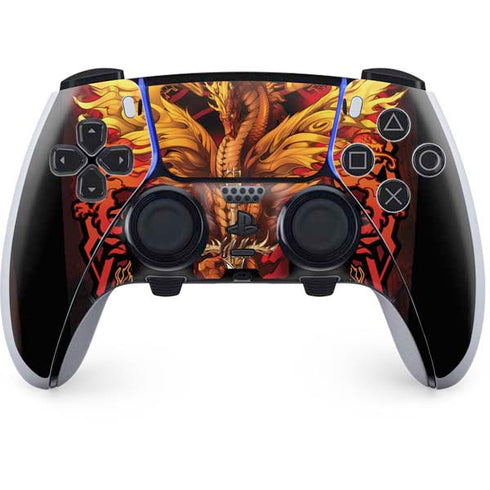 Ruth Thompson Fire Dragon PS5 DualSense Edge Pro Controller Skin