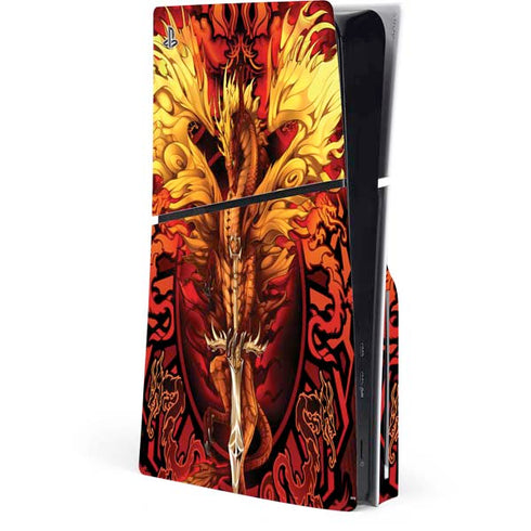 Fire Dragon by Ruth Thompson PlayStation PS5 Skins