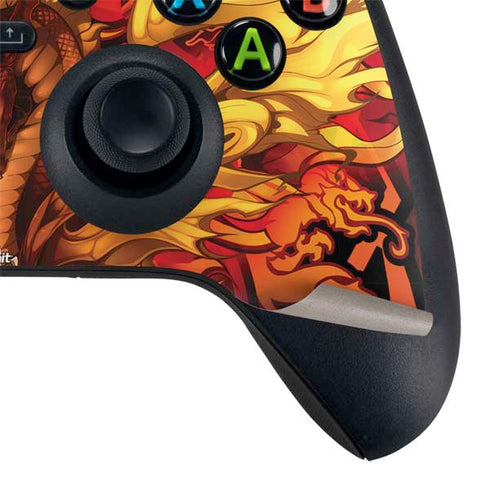 Fire Dragon by Ruth Thompson XBox Series X Digital Edition Bundle Skin