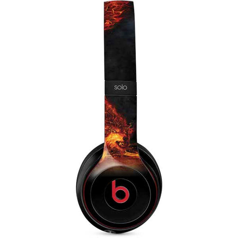 Tom Wood Fire Stalker Wolf Beats Solo 3 Wireless Skin