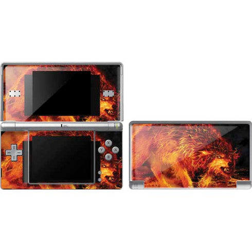Fire Stalker Wolf by Tom Wood DS Lite Skin