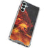 Fire Stalker Wolf by Tom Wood Gabb Phone 4 Clear Case