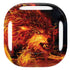 Fire Stalker Wolf by Tom Wood Galaxy Buds Live Skin