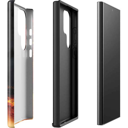 Fire Stalker Wolf by Tom Wood Galaxy S23 Ultra Pro Case