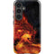 Fire Stalker Wolf by Tom Wood Galaxy S25 Impact Case
