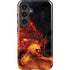 Fire Stalker Wolf by Tom Wood Galaxy S25 Impact Case