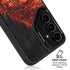 Fire Stalker Wolf by Tom Wood Galaxy S25 Kickstand Case