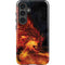 Fire Stalker Wolf by Tom Wood Galaxy S25 Plus Impact Case