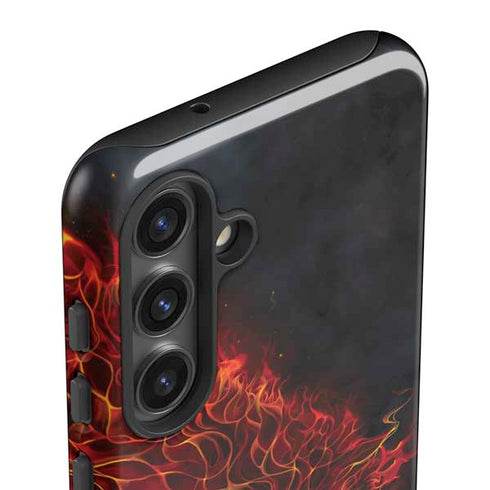 Fire Stalker Wolf by Tom Wood Galaxy S25 Plus Impact Case