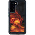 Fire Stalker Wolf by Tom Wood Galaxy S24 Waterproof Case