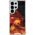 Fire Stalker Wolf by Tom Wood Galaxy S25 Ultra Clear Case