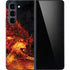 Fire Stalker Wolf by Tom Wood Galaxy Z Fold5 5G Skin