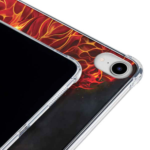 Fire Stalker Wolf by Tom Wood iPad 11th Gen (2025) Clear Case