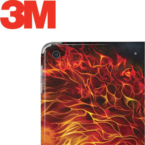 Fire Stalker Wolf by Tom Wood Apple iPad Skin