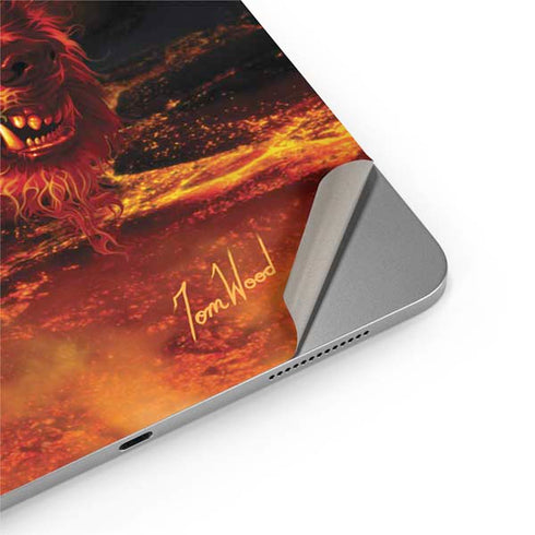 Fire Stalker Wolf by Tom Wood Apple iPad Air Skin