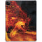 Fire Stalker Wolf by Tom Wood iPad Pro 11in (2024) Clear Case