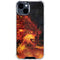 Fire Stalker Wolf by Tom Wood iPhone 15 Clear Case