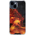 Fire Stalker Wolf by Tom Wood iPhone 15 Clear Case