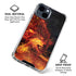 Fire Stalker Wolf by Tom Wood iPhone 15 Clear Case