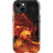 Fire Stalker Wolf by Tom Wood iPhone 15 Impact Case