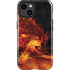 Fire Stalker Wolf by Tom Wood iPhone 15 Impact Case