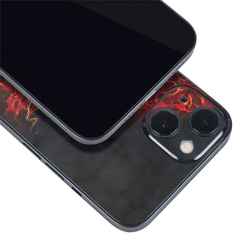 Fire Stalker Wolf by Tom Wood iPhone 15 Skin