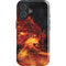 Fire Stalker Wolf by Tom Wood iPhone 16 Impact Case
