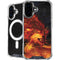 Fire Stalker Wolf by Tom Wood iPhone 16 MagSafe Case