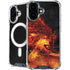 Fire Stalker Wolf by Tom Wood iPhone 16 MagSafe Case