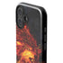 Fire Stalker Wolf by Tom Wood iPhone 16 Plus Impact Case