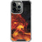 Fire Stalker Wolf by Tom Wood iPhone 16 Pro Clear Case