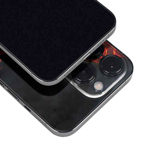 Fire Stalker Wolf by Tom Wood iPhone 16 Pro Skin