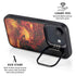 Fire Stalker Wolf by Tom Wood iPhone 16e Kickstand Case