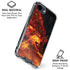 Fire Stalker Wolf by Tom Wood iPhone 16e Clear Case