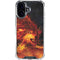 Fire Stalker Wolf by Tom Wood iPhone 17 Clear Case