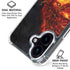 Fire Stalker Wolf by Tom Wood iPhone 17 Clear Case