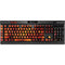 Fire Stalker Wolf by Tom Wood K95 RGB PLATINUM Mechanical Gaming Keyboard Skin