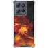Fire Stalker Wolf by Tom Wood Moto G 5G (2025) Clear Case