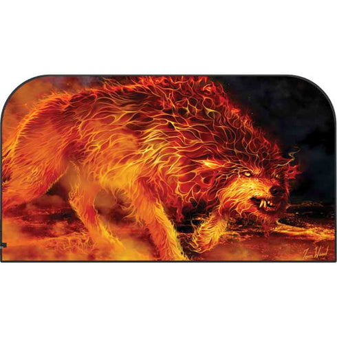 Fire Stalker Wolf by Tom Wood Nintendo Switch 2 (2025) with Joy-Con Skin