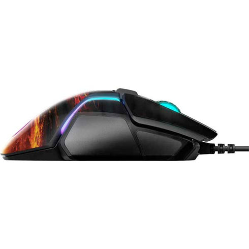 Fire Stalker Wolf by Tom Wood SteelSeries Rival 600 Gaming Mouse Skin