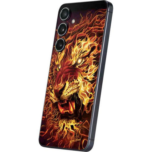Fire Tiger by Tom Wood Galaxy A16 5G Skin