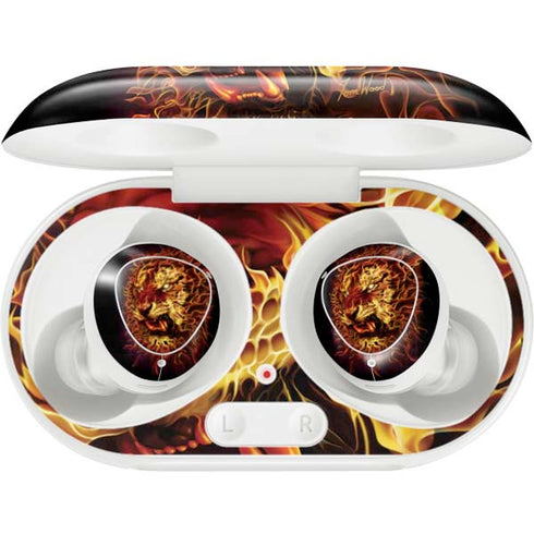 Fire Tiger by Tom Wood Galaxy Buds Plus Skin