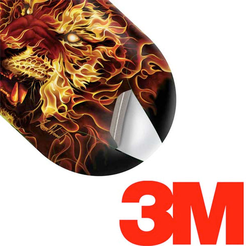 Fire Tiger by Tom Wood Galaxy Buds Plus Skin