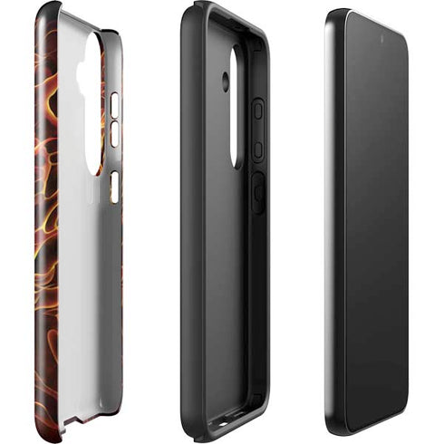 Fire Tiger by Tom Wood Galaxy S25 Impact Case