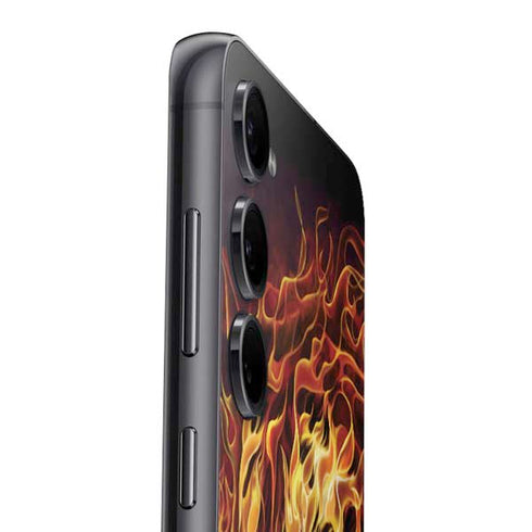 Fire Tiger by Tom Wood Galaxy S24 Skin