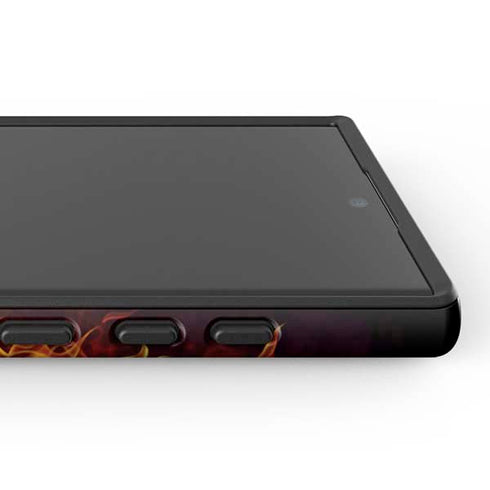 Fire Tiger by Tom Wood Galaxy S25 Ultra Impact Case