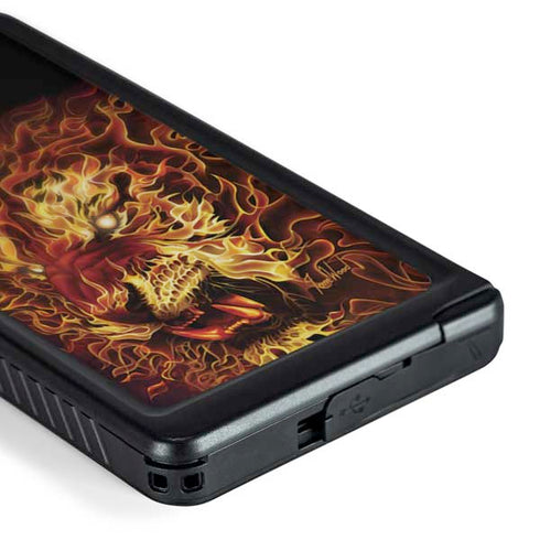 Fire Tiger by Tom Wood Galaxy S24 Ultra Waterproof Case