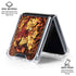 Fire Tiger by Tom Wood Galaxy Z Flip6 Clear Case