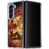 Fire Tiger by Tom Wood Galaxy Z Fold5 5G Clear Case