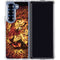 Fire Tiger by Tom Wood Galaxy Z Fold6 Clear Case
